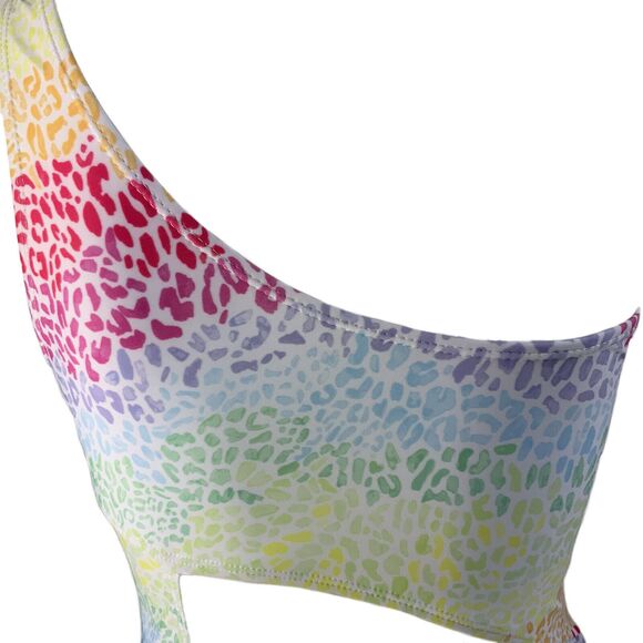 Onia Swimsuit Women Size M Pastel Animal Print One Piece - Picture 6 of 11